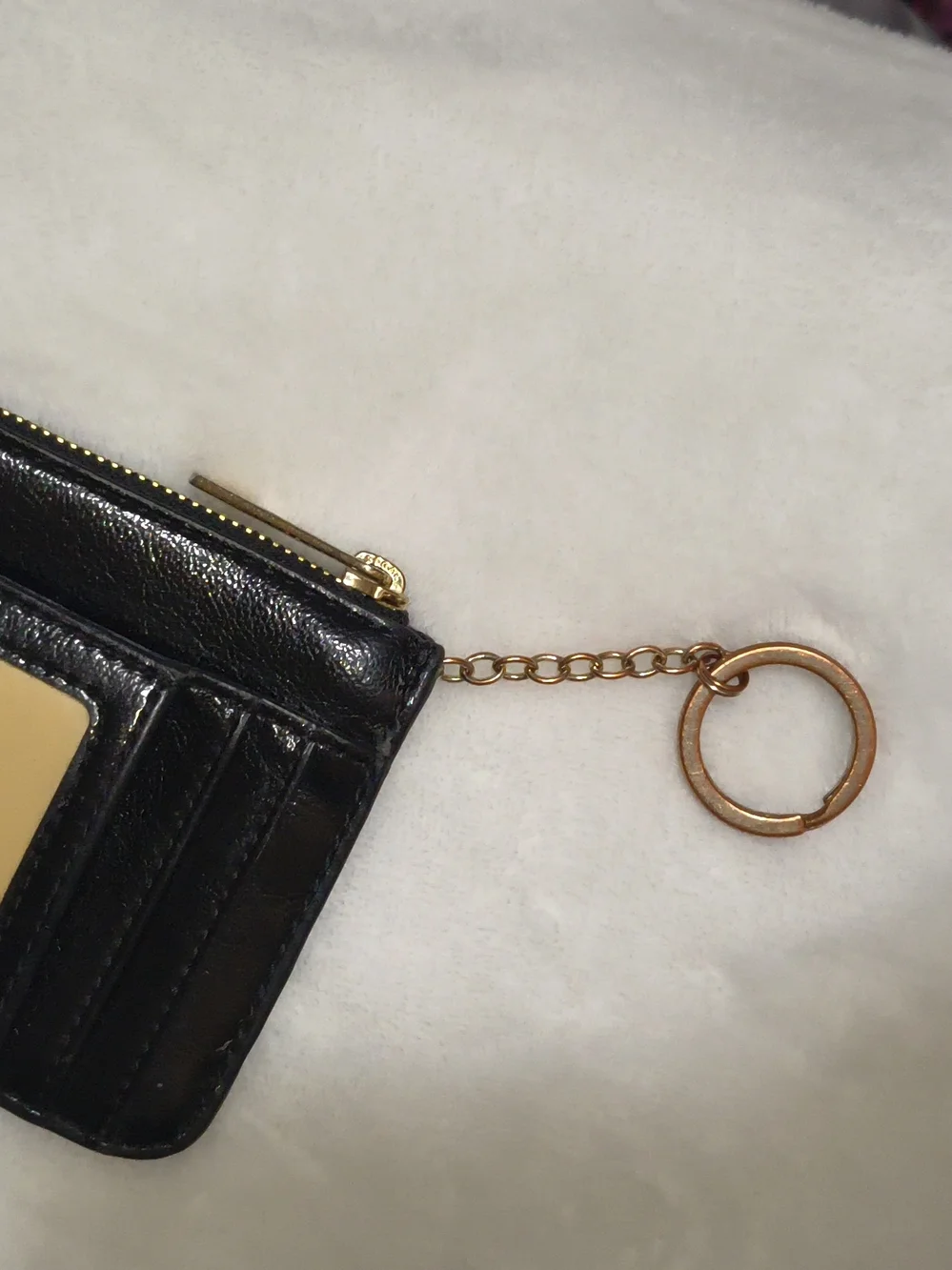 Michael Kors Black Zebra-Accent Tote Bag Includes Wallet Keychain - Picture 8 of 14